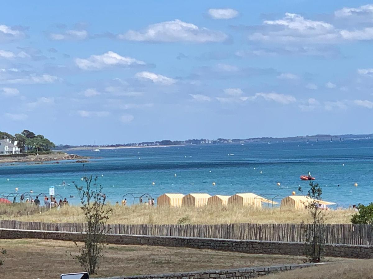 Carnac : Appt 4 P. Face Mer Vue Exceptionnelle 外观 照片
